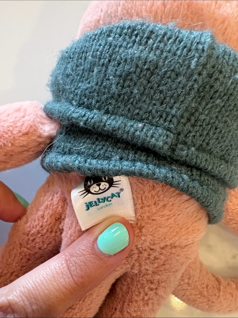 Jellycat sweater wearing octopus